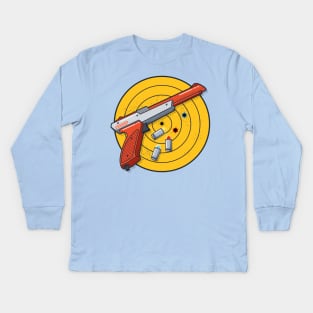 Vintage gamer Kids Long Sleeve T-Shirt